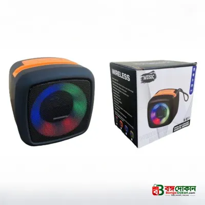 X-911 Portable Wireless Mini Bluetooth Speaker – 5W Sound with Vibration Diaphragm, Bluetooth 5.0, FM Radio, USB, TF Card & AUX Support (1200mAh Battery) - বাংলাদেশে সেরা দাম ও স্পেসিফিকেশন - গ্যালারি