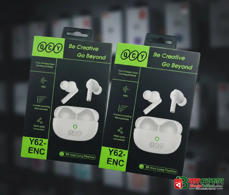 Y-62 ENC Wireless Earbud - বাংলাদেশে সেরা দাম ও স্পেসিফিকেশন - বাংলাদেশে সেরা অফার ও দাম