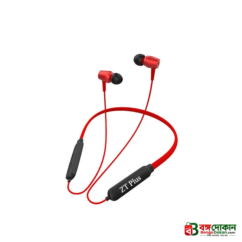 ZT Plus BT Wireless Neckband Earphone – Bluetooth 5.3 Headset with 35H Battery Life, Fast Charging, Deep Bass & Magnetic Metal Earbuds - বাংলাদেশে সেরা দাম ও স্পেসিফিকেশন - গ্যালারি